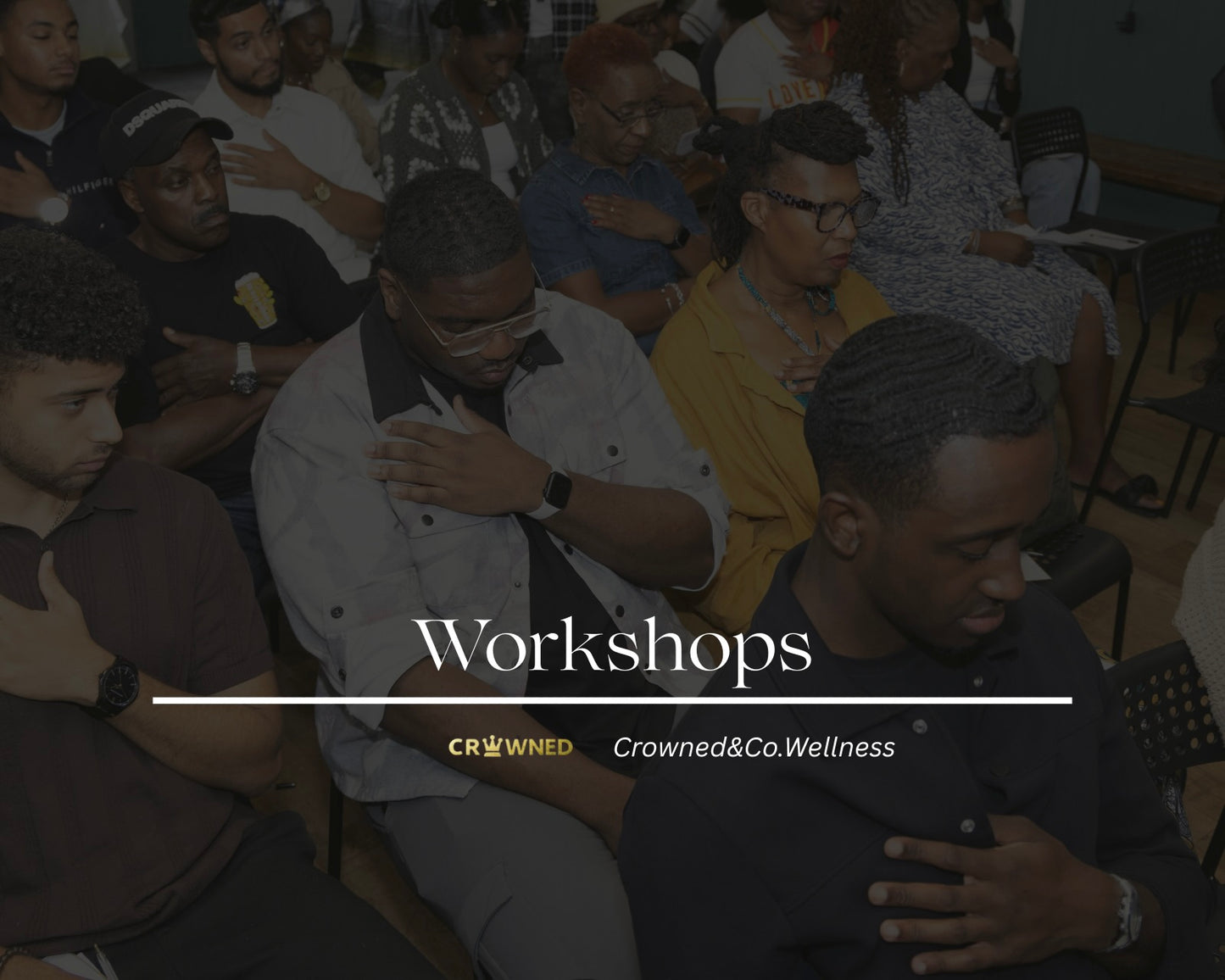 Workshops & Group Sessions. These sessions offer a welcoming space for shared learning, reflection, and personal growth.