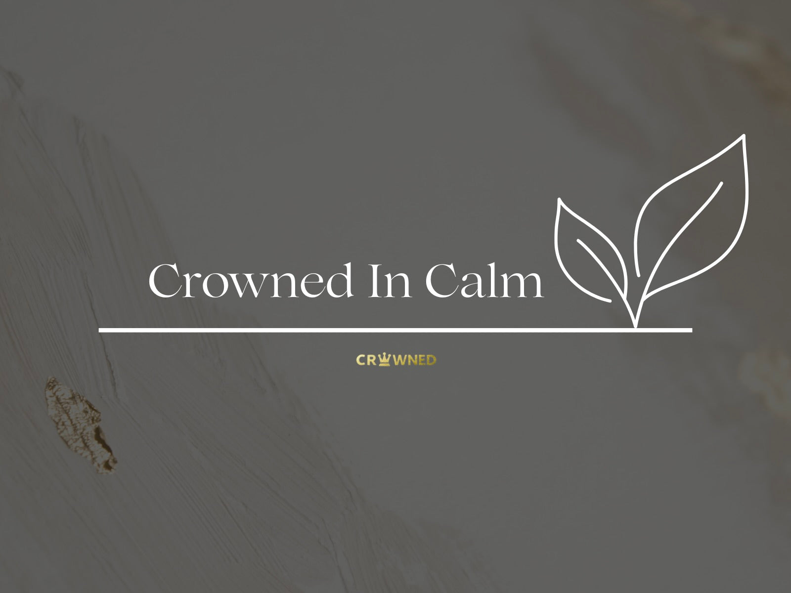 Crowned in Calm- Low Intensity CBT for Anxiety & Stress. A gentle, guided space to ease anxious thoughts, release tension, and find peace through CBT-based strategies and reflection.