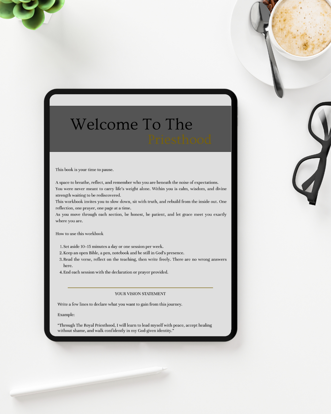 The Royal Priesthood Digital Workbook